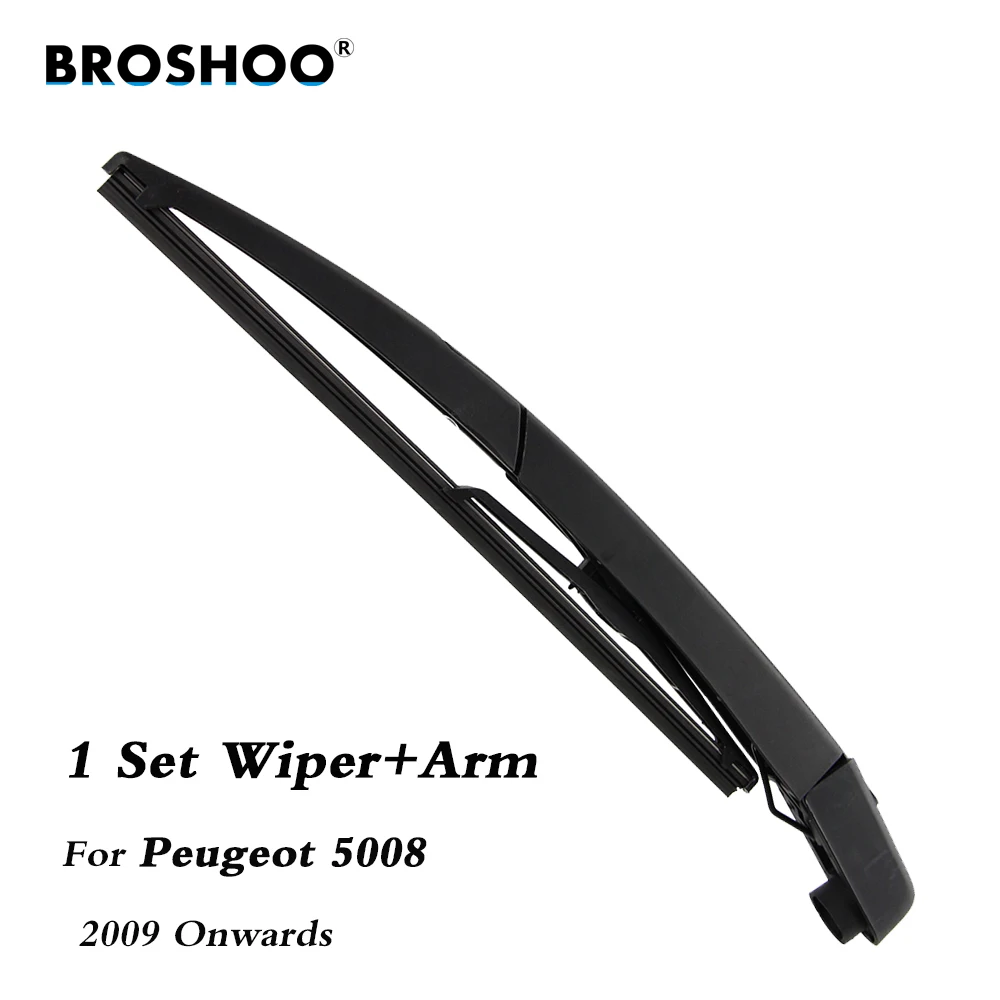 BROSHOO Car Rear Wiper Blade Blades Back Windscreen Wiper Arm For Peugeot 5008 Hatchback (2009-2016) 295mm Auto Styling