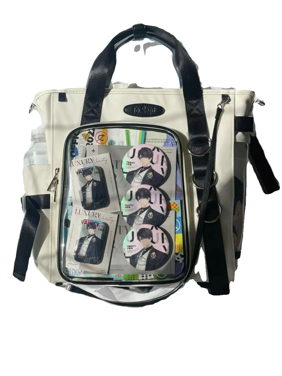 日本オリジナルスイートクールロリータバックパック Ita-bag 大容量ドールバッグ毎日の通勤学生カジュアルクロスボディバッグユニセックス