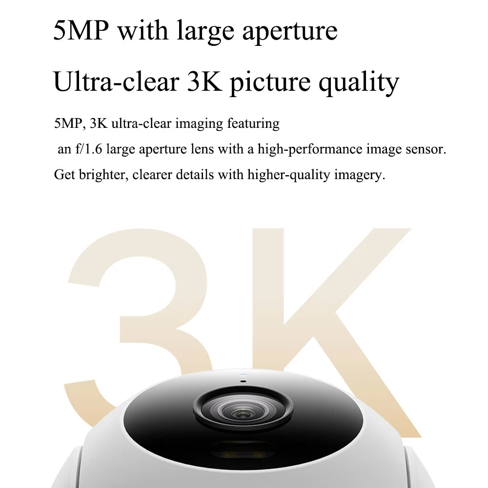 Xiaomi Outdoor Camera 4C 3K 5MP Full-color Night Vision IP66 Waterproof Bidirectional Gimbal Wifi 6 Humanoid Tracking
