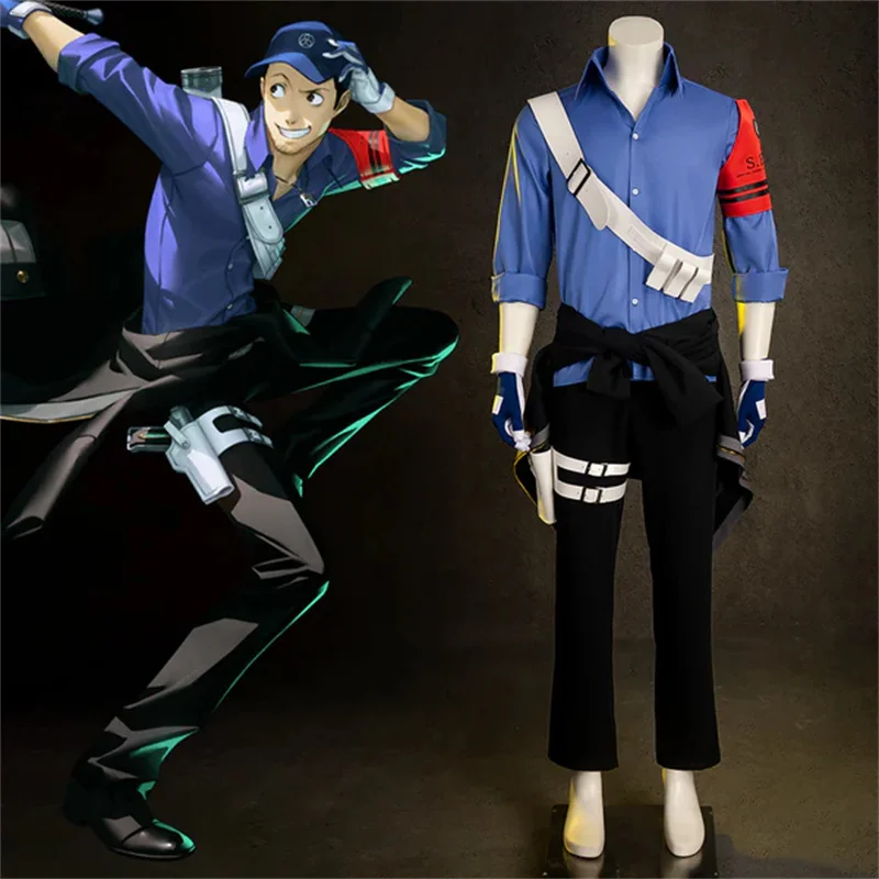 Костюм для косплея Junpei Iori Battle Version, мужская униформа, костюмы для Хэллоуина, Рождества, карнавала, наряды на заказ