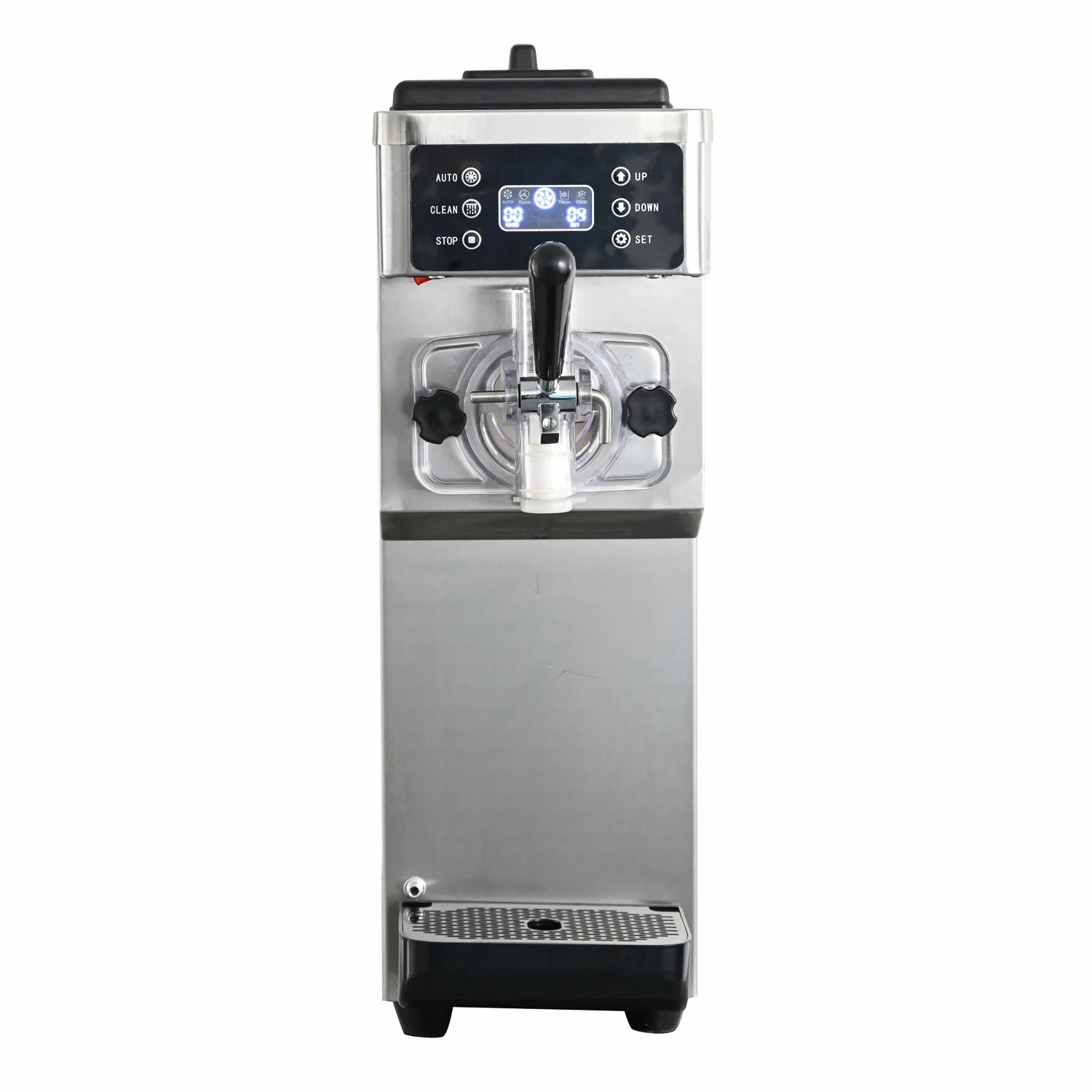

Superior Standard Commercial Icecream Machine One Flavor Twist Ice Cream Making Equipment for Sale