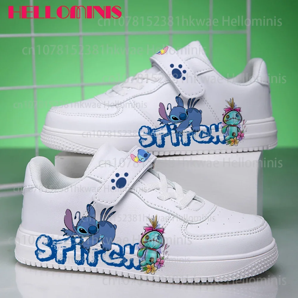 Baskets Stitch pour enfants, chaussures de basket-ball décontractées pour filles et garçons, chaussures de course pour enfants, cadeau de sport à la mode, 7 et 18 ans