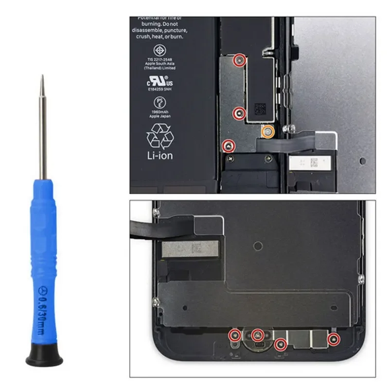 Kit de Herramientas de Reparación de Teléfonos Móviles 40 en 1 para Desmontaje de iPhone, Juego de Destornilladores 2