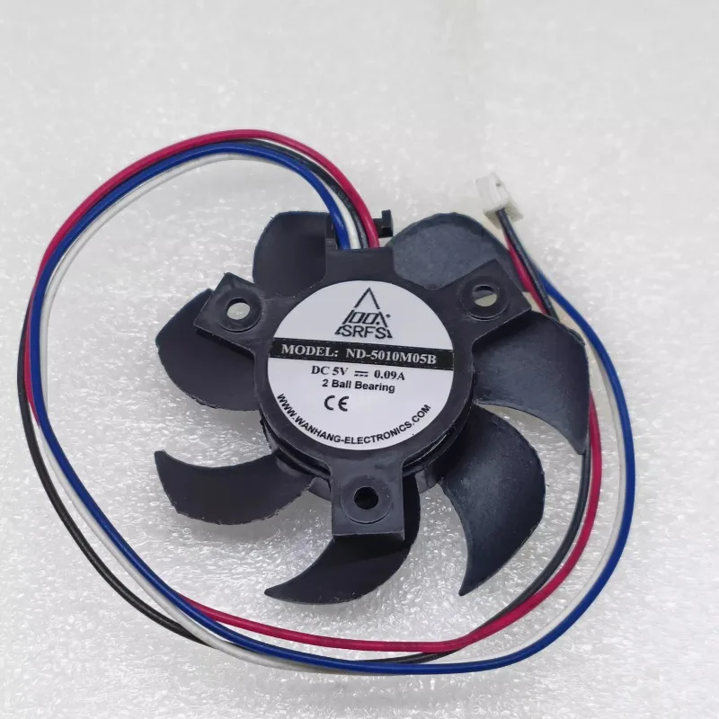 Original CPU Cooler Fan for YY5010M05S ND-5010M05B 5V 0.09A Fan Hole Distance 26mm Diameter 46mm