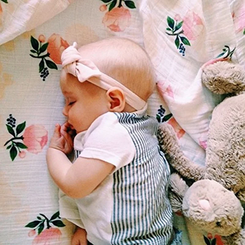 Rosa 120x120cm 70% bambu 30% algodão bebê swaddles macio recém-nascido envoltório cobertores bebê musselina swaddle cobertor swaddle cobertor