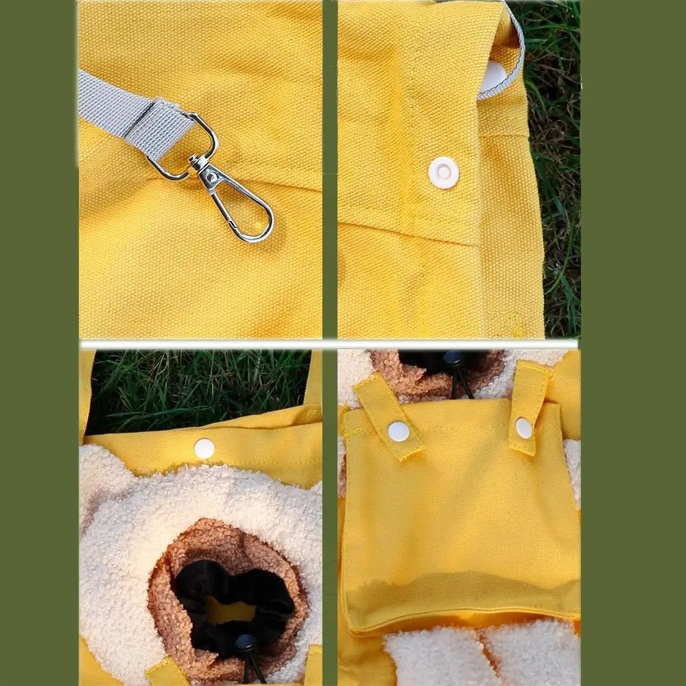 

Дышащая переноска для кошек с защитой от побега, портативная, регулируемая сумка-переноска через плечо для посещений ветеринара