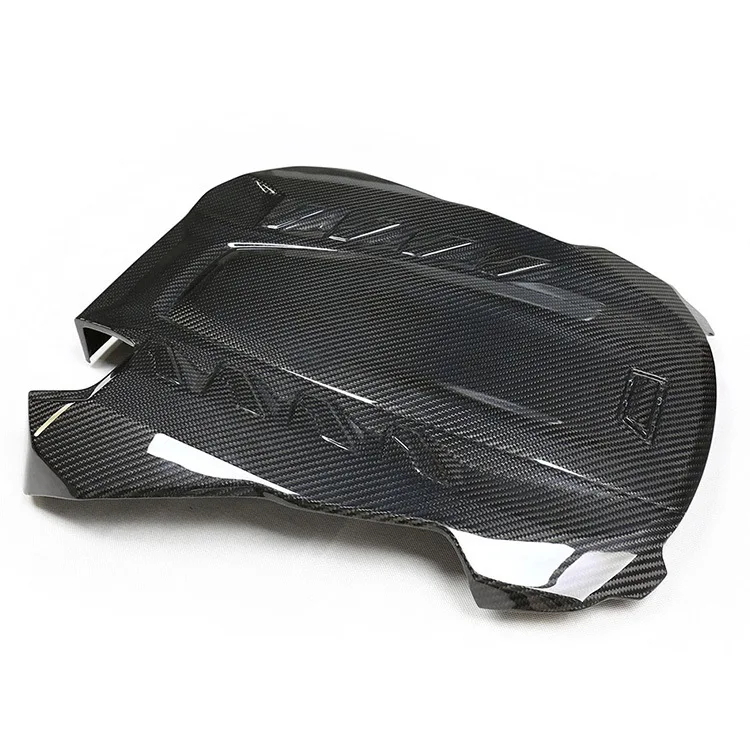 For BMW X5M X6M Series F95 F96 Carbon Fiber Engine Hood Dry Carbon Engine Cover Heat Dissipation Surround Accessory