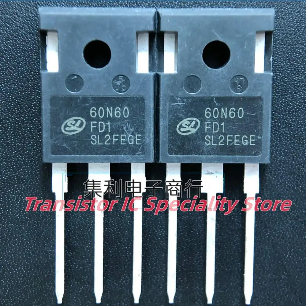 5PCS-10PCS  60N60FD1 SGT60N60FD1PN  IGBT TO-247 60A/600V Imported  Original  Best Quality