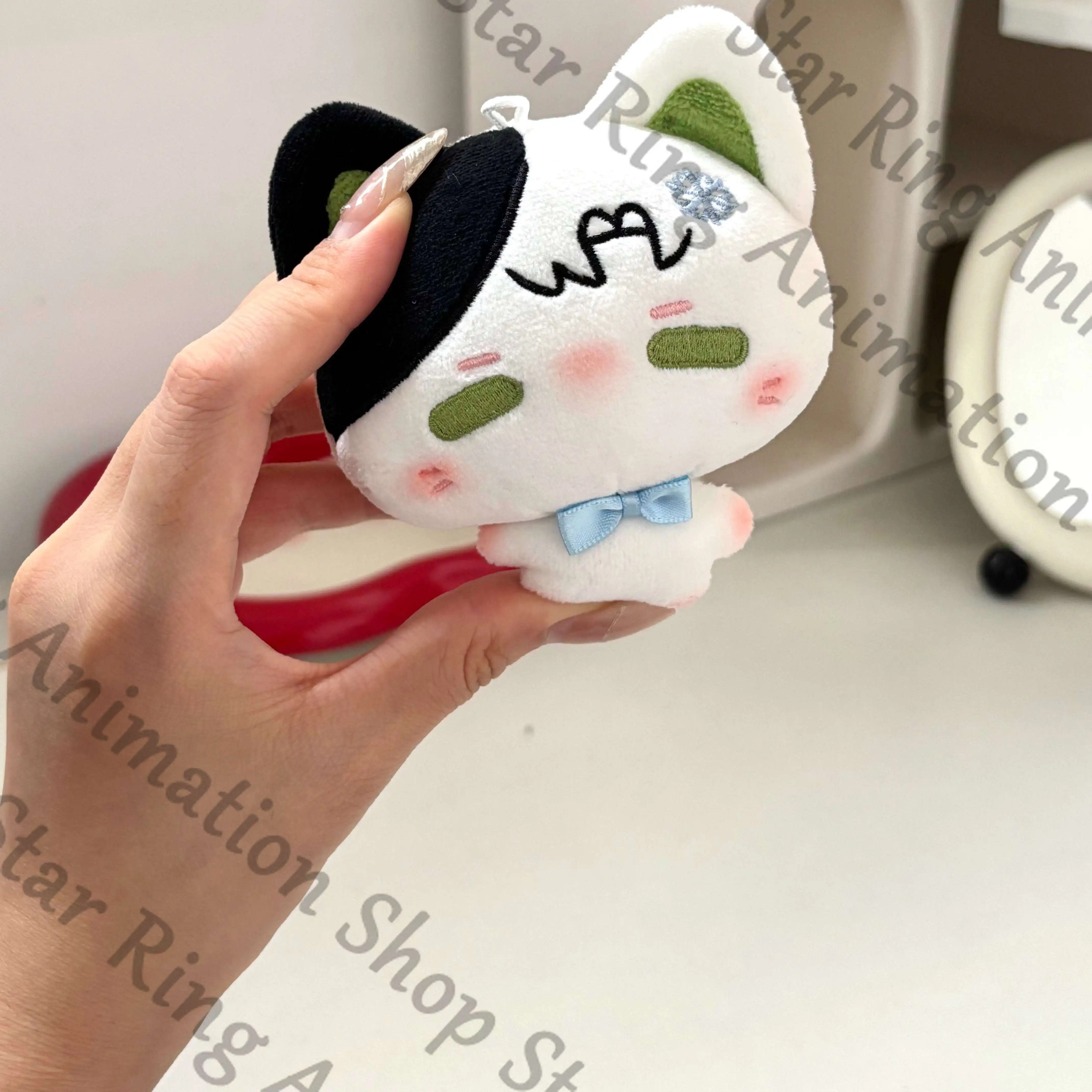 

Anime Love and Deepspace Zayne Bag Pendant Cosplay Cartoon Maumet Puppet Keychain Backpack Decorate Gift