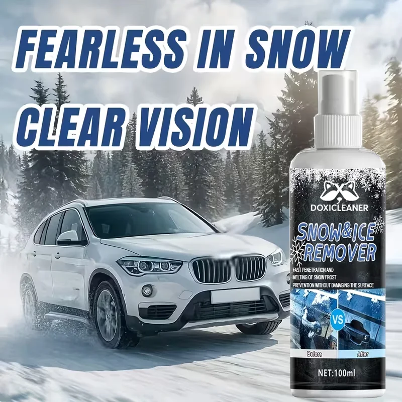 

Multi-functional de-icing agent, quickly melts ice and snow, suitable for various vehicle models, suitable for both home and com