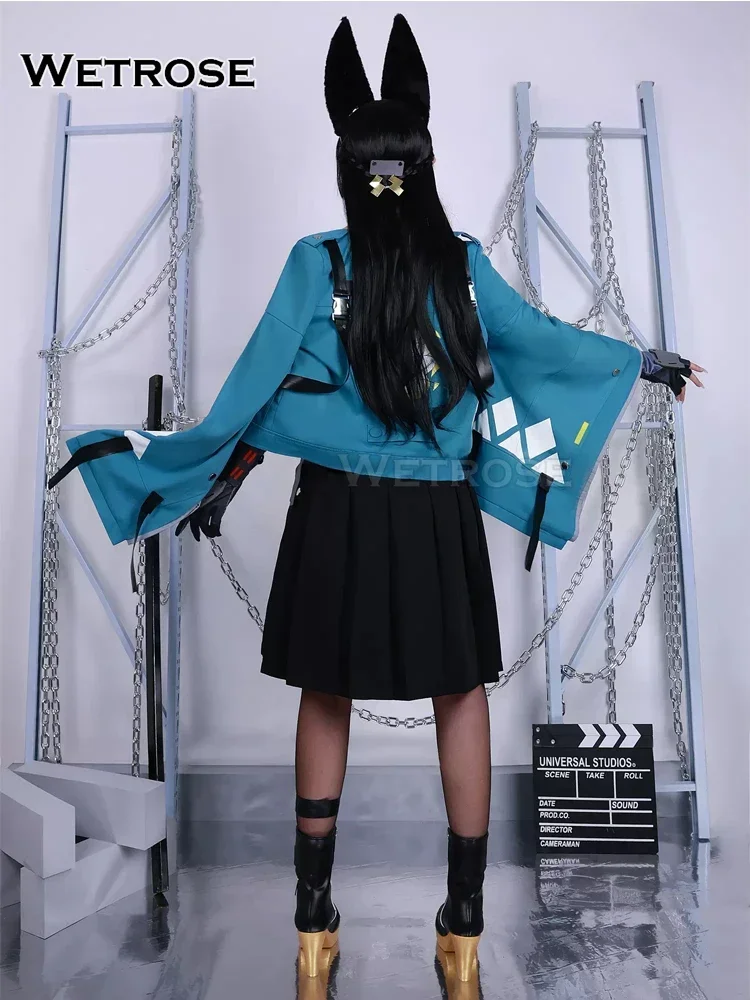 [Wetrose] Hoshimi Miyabi cosplay costumes Zenless Zone Zero Fox Girl زي Miyabi oshimi تأثيري ، مجموعة كاملة من شعر مستعار للأذن ، أحذية ، عيد الهالوين ، عيد الميلاد ، zzless Zone ، صفر ، ZZZ ، ثعبان ساموراي ، متوفر