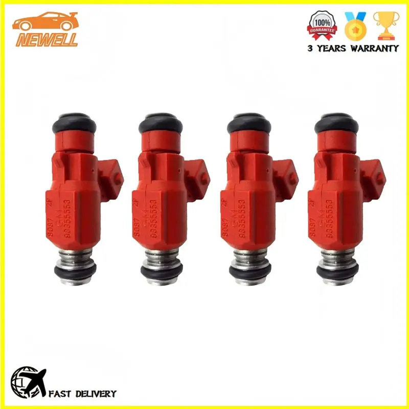 

4pcs 93355553 28061684 FJ10732 Fuel Injector For GM Chevrolet Prisma 09-12 Montana 08-10 Meriva 09-12 Corsa 08-12 1.4 8v