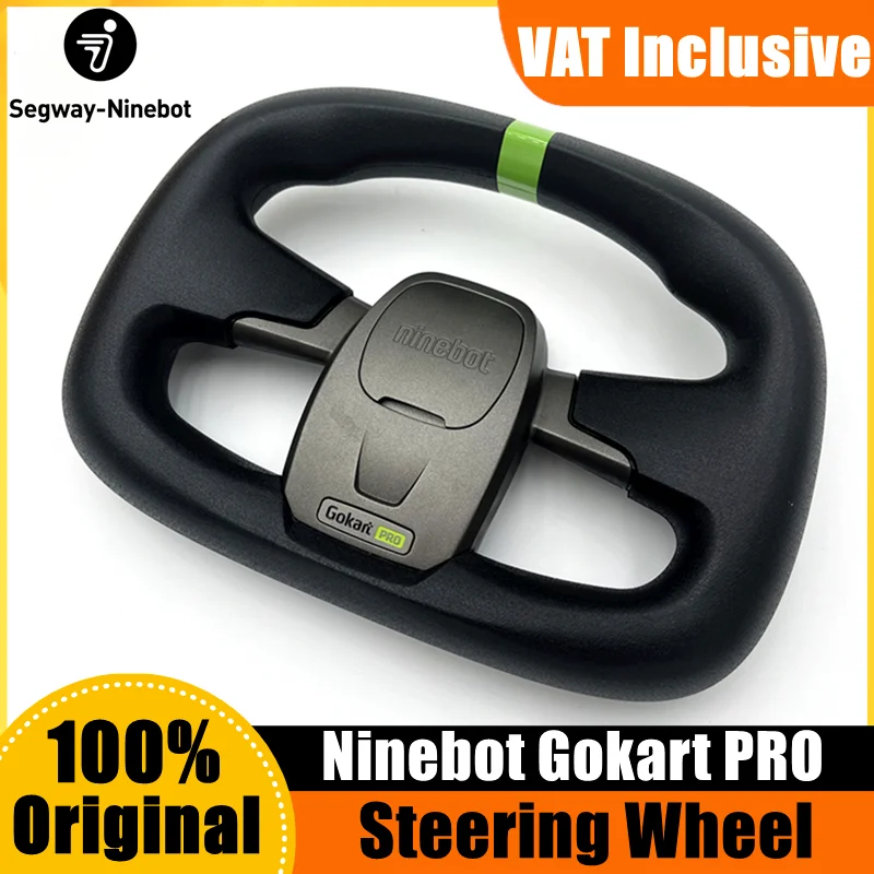 Original Steering Wheel Spare Parts With Ninebot Logo For Ninebot Gokart PRO Steering Wheel Replacement Gokart Kit Accessories