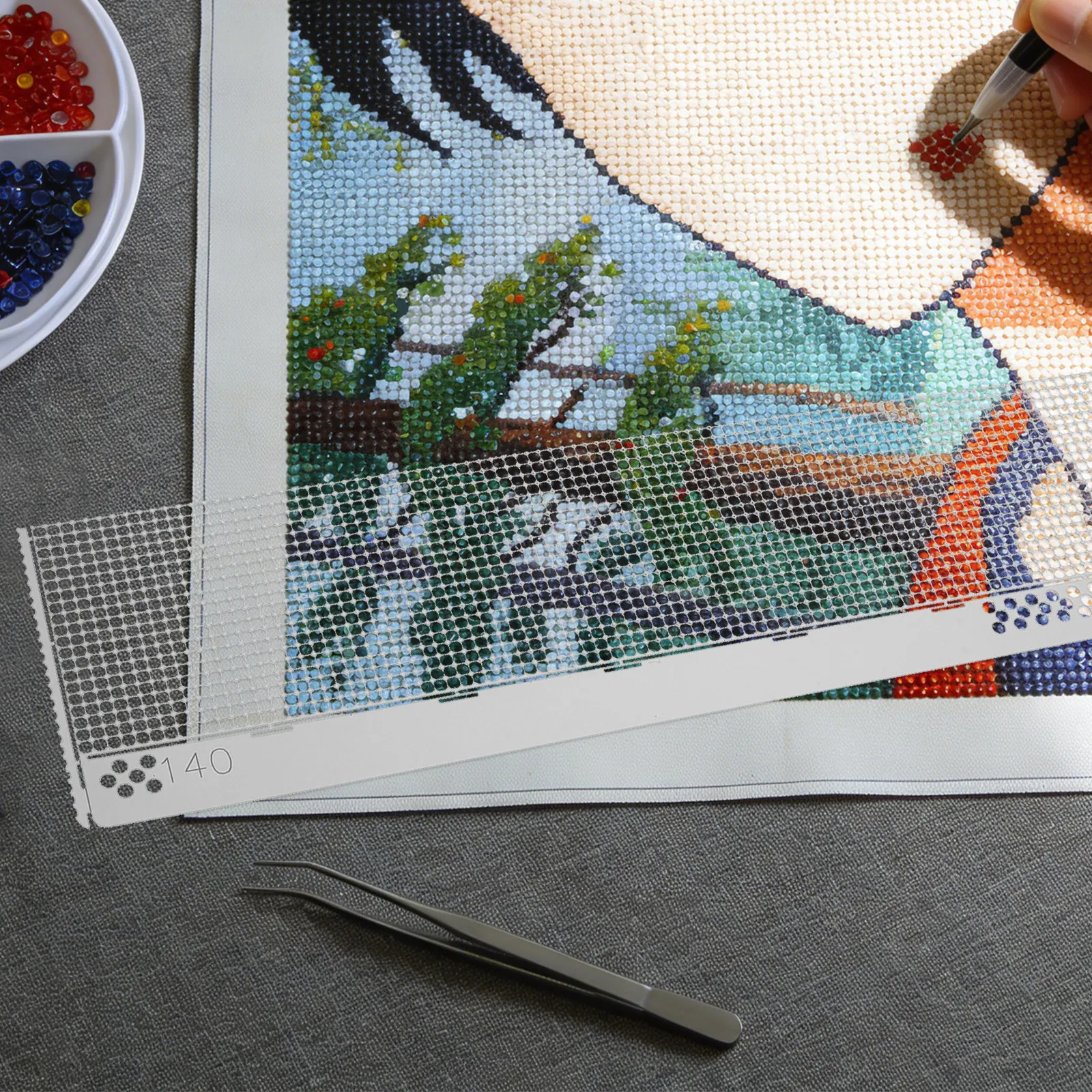 Rhinestone Painting…