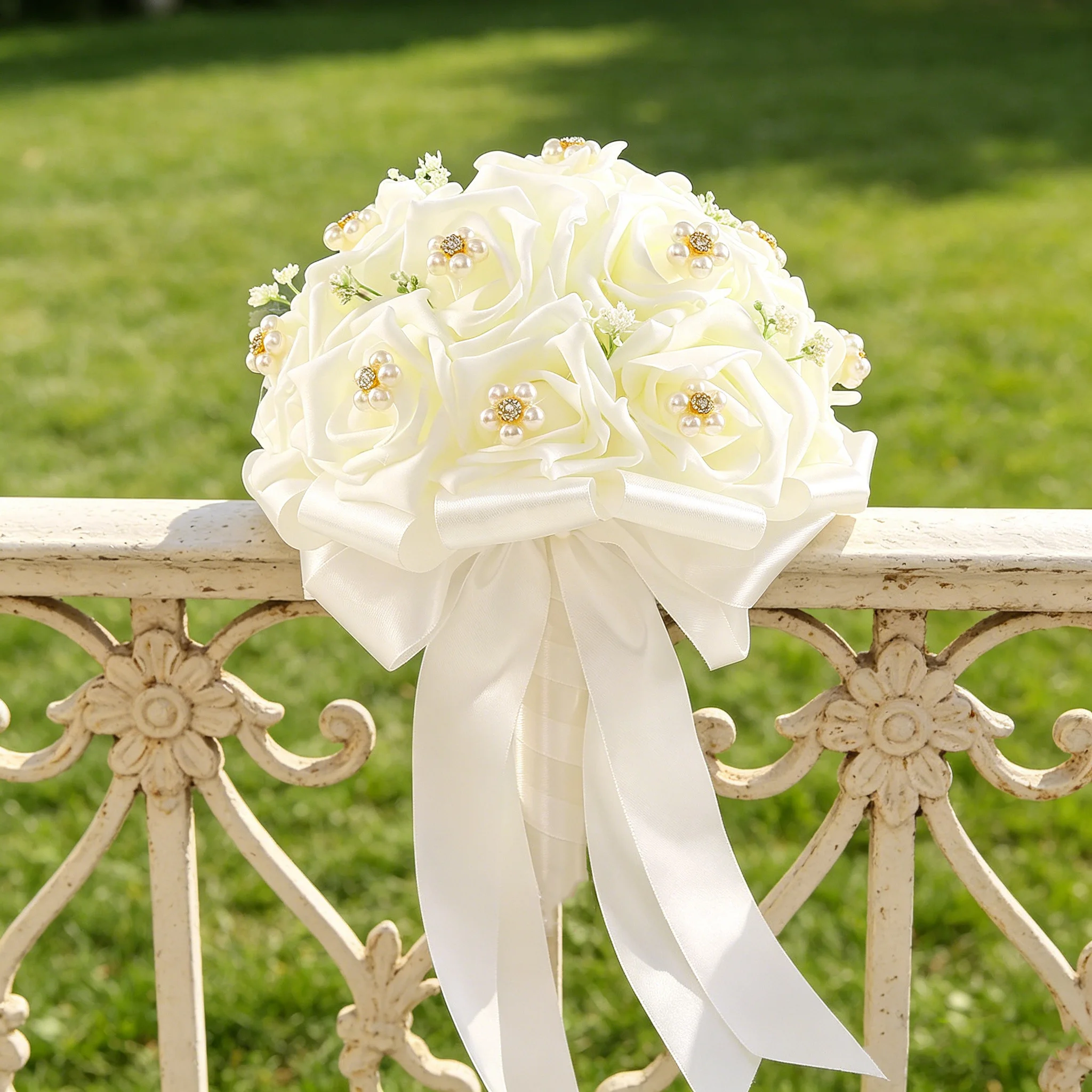 

The boutonnieres designed for the wedding, with warm and vibrant color combinations, and the fashionable outdoor boutonnieres.