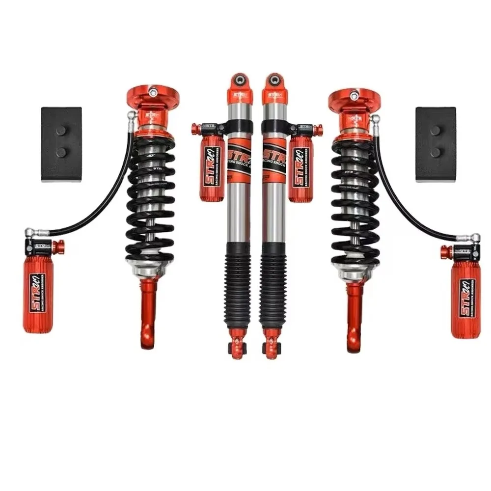 Adjustable Nitrogen Coil Spring Shock Absorber for F150 Front Rear Lift Kit Steel Suspension Off Road Performance