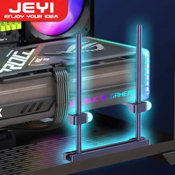 Jeyi Grafische Kaart Brace Verstelbare Full Aluminium Gpu Zakje Beugel Vga Videokaart Stand Houder Voor Pc Gaming 40-Serie Gpu
