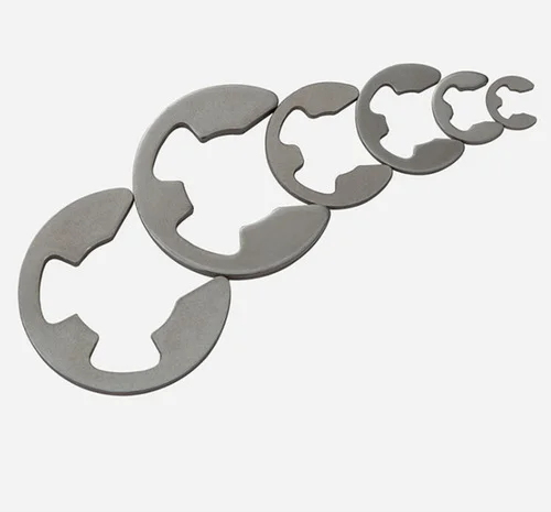 100pcs Bag 304 Stainless Steel E Type Circlip Retaining Ring External Circlip Snap Retaining Ringsstainless Steel Steel 1.5-7mm