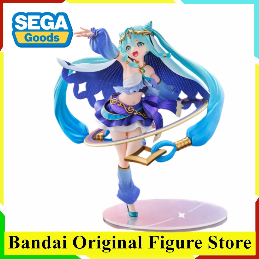 オリジナルセガ初音ミクアニメミクフィギュアズムアルファ宇宙アクションフィギュアおもちゃ-pvc-モデルフィギュアーツコレクション装​​飾
