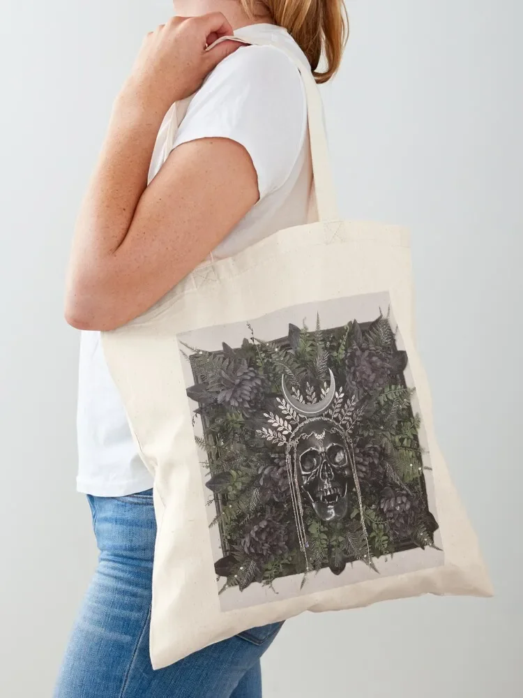

Spirit of the Lunar Goddess Tote Bag large size bags reusable grocery bags Canvas shoulder bag tote bag screen