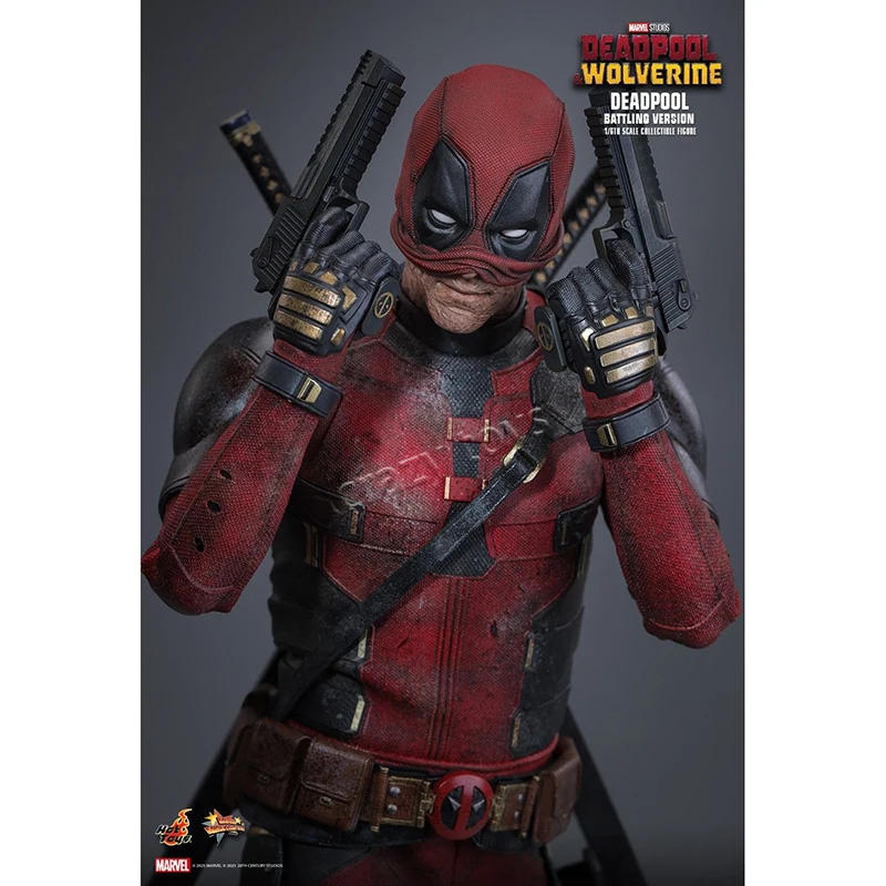 Original Hot Toys HT MMS782 Deadpool Wolverine Deadpool Battling Version 1/6th scale In Stock Anime Action Collection Figure Toy