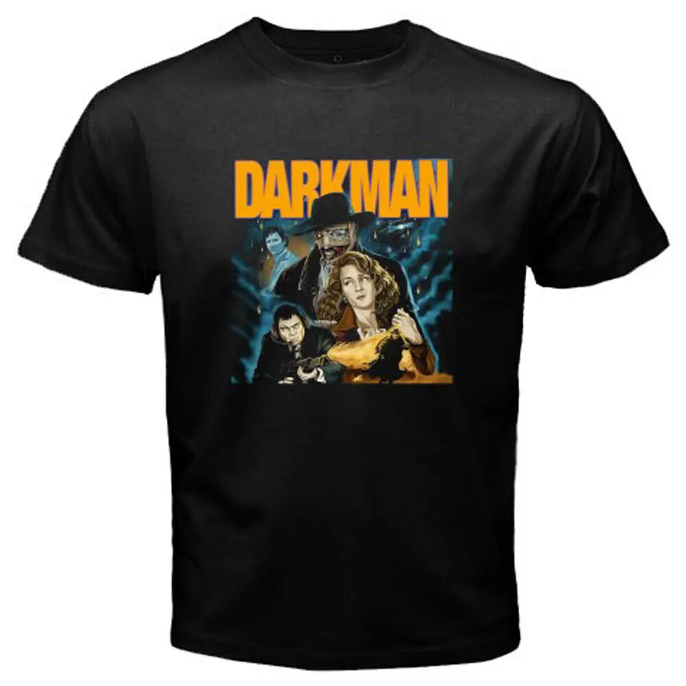 Darkman Dark Man 1990s Movie Men's Black T-Shirt Size S-5XL