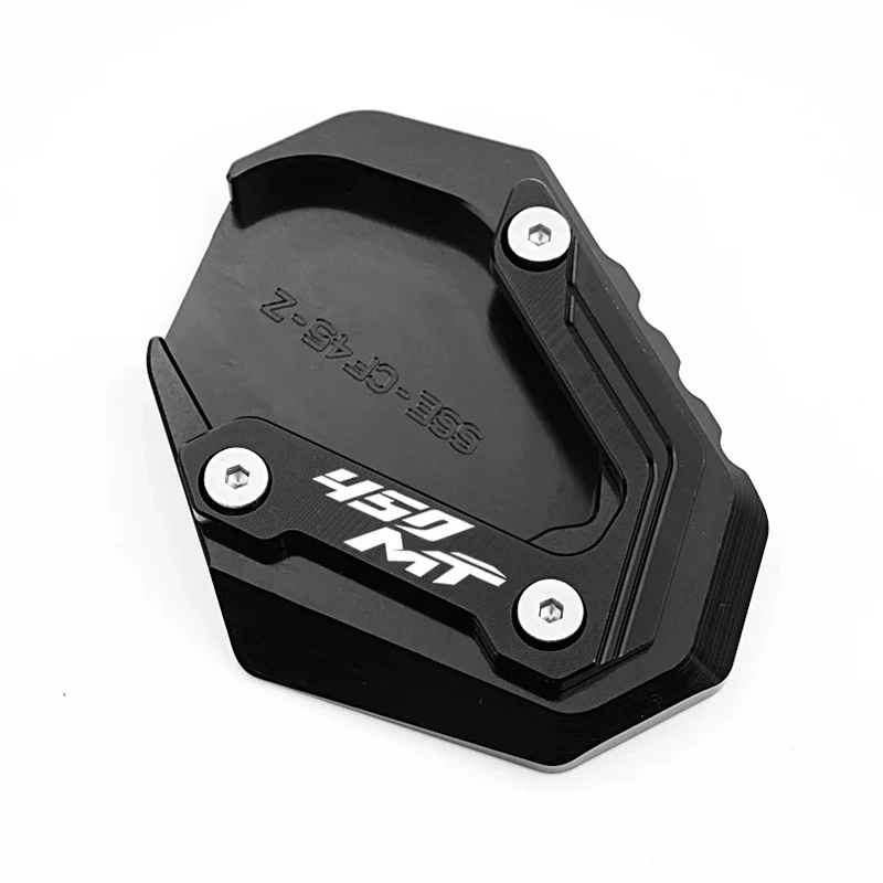 Für CFMOTO IBEX450 450MT 2024 2025 2026 CF 450 MT MT450 IBEX 450 Motorrad Seitenständer-Verlängerungsplatte Reifenventilkappen – Detail 3