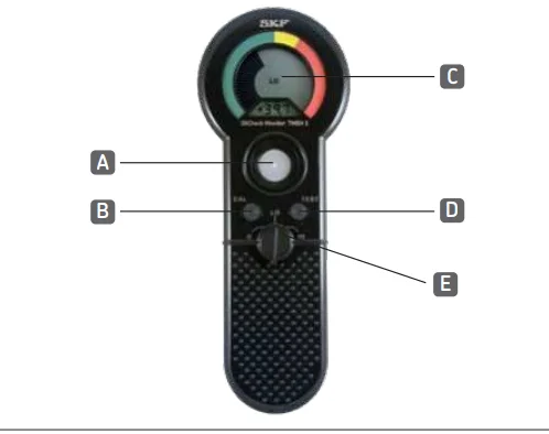 SKF TMEH 1 Oil Check Monitor  Oil Analysis Tool   Degree of Change in the Condition of the Oil,