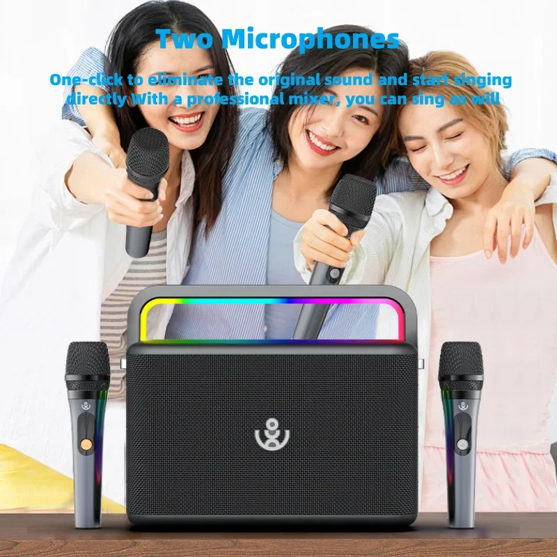 120W Xdobo Sinoband Nuts プロ仕様カラオケスピーカーマイク ポータブル防水スピーカー ワイヤレスマイク付き 製造