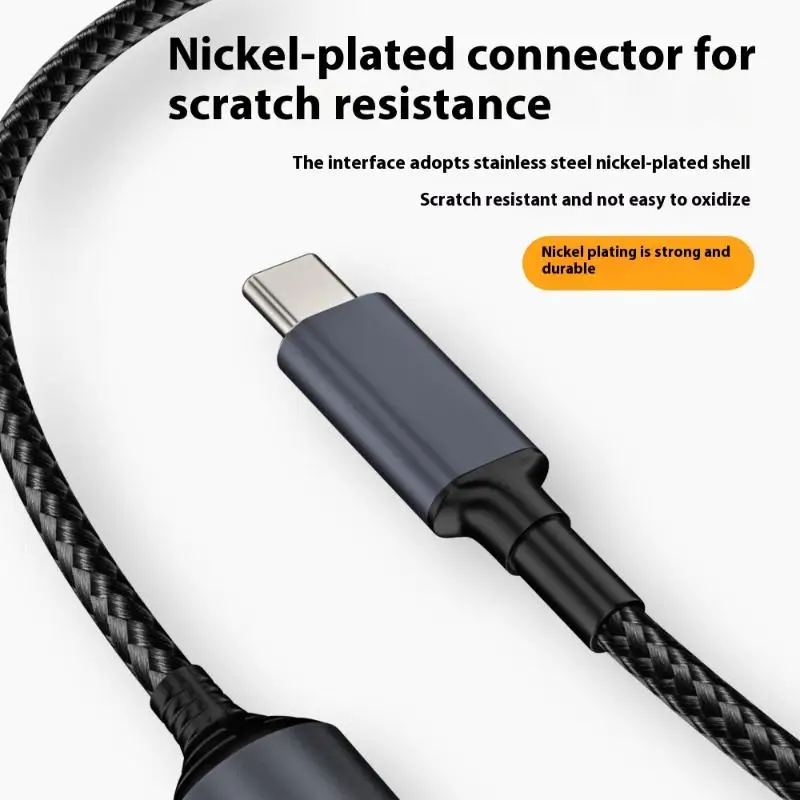 1 قطعة كابل شحن سريع لماك بوك هواوي 140 واط محمول عالمي 5 فولت 9 فولت 20 فولت تيار مستمر أنثى إلى USB C نوع C PD محول الطاقة محول