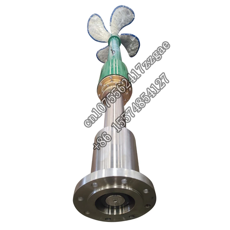 Customized marine propeller shaft for boat