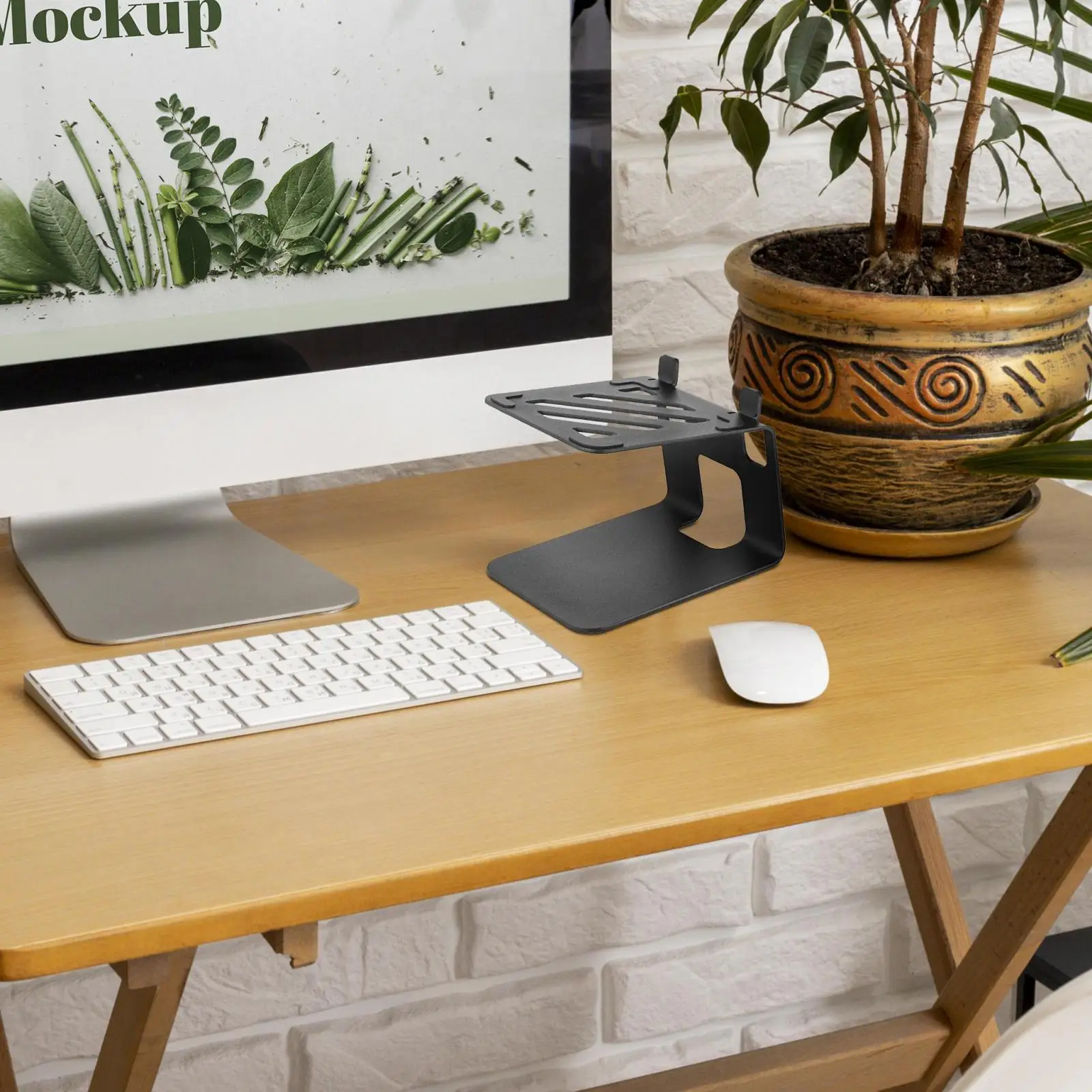 

Speaker Desktop Stand Absorption Pads Durable Speaker Table Mount Bracket