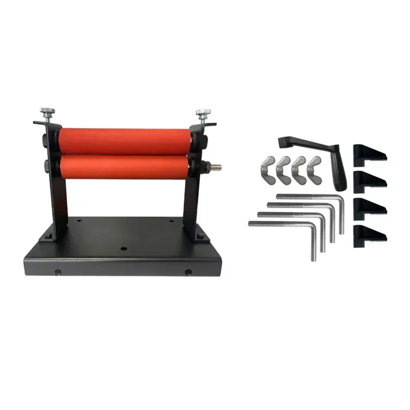 15CM QH-L6 Manual Cold Laminator Machine - Hand Crank Photo Paper Artwork Laminating Tool