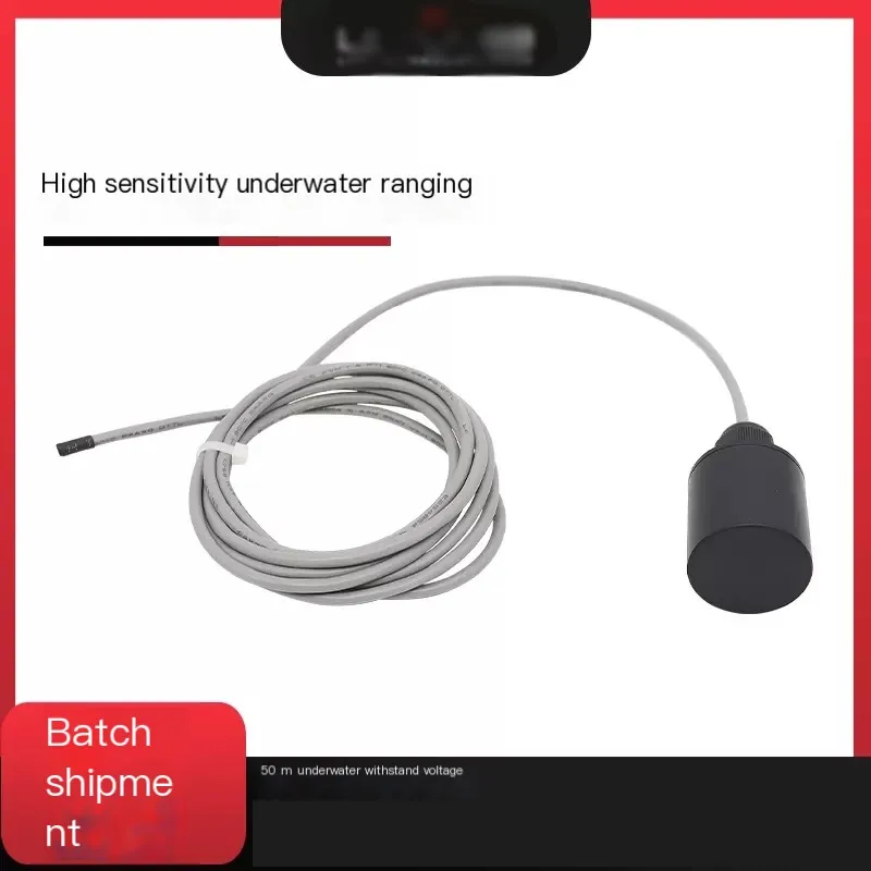 200K Ultrasonic Underwater Obstacle Avoidance Sensor Transducer Piezoelectric Ceramic Withstand Voltage 100 Meters