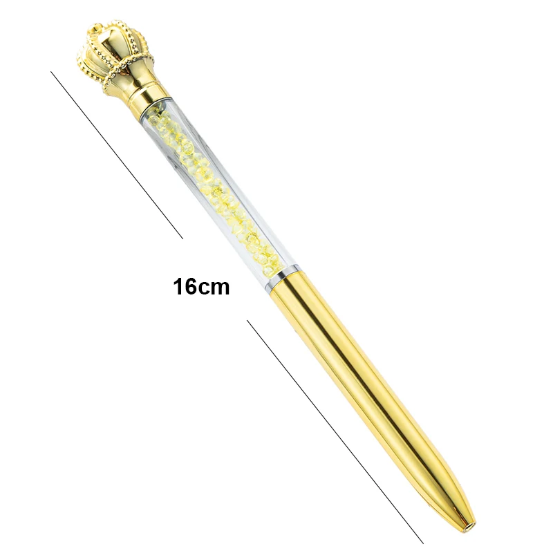 만화 귀여운 왕관 볼펜, 부드러운 쓰기 중립 펜, 창의적인 패션 볼펜, 사무실 학교 용품
