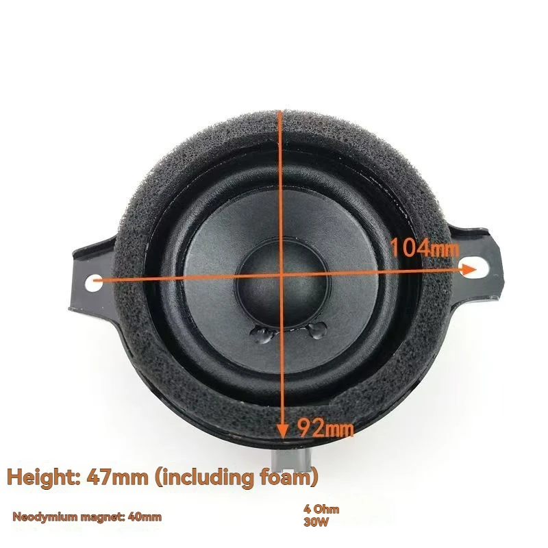 Free Shipping 3.5 inch Bose-Car Audio Door & Dashboard Midrange Speaker 4 Ohms 30W Made in Mexico for Cadillac CT4 CT5 XT4