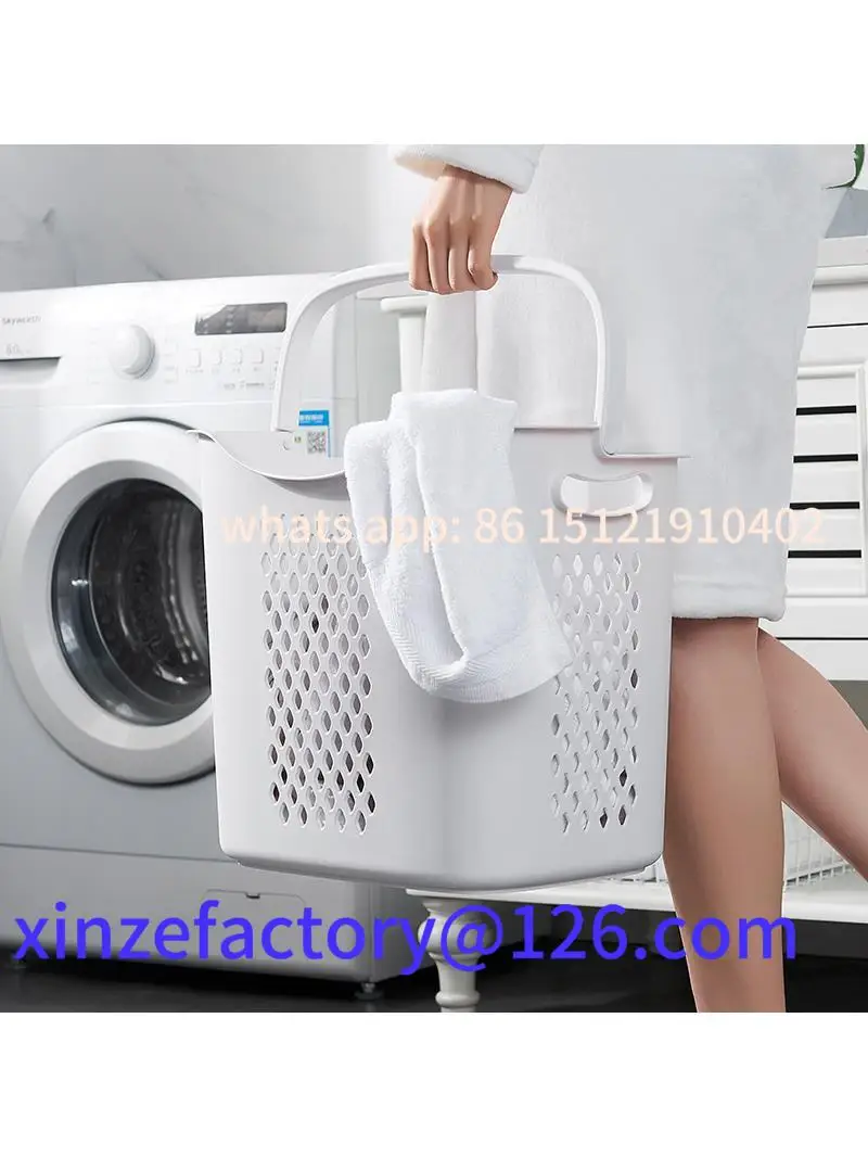 تخصيص سعة كبيرة سلة الغسيل سلة التخزين Batoom المنظم الشمال Sle لون نقي المنزل استخدام Dir الملابس سلة