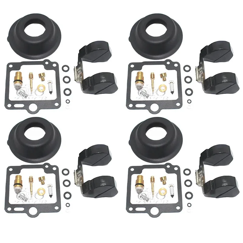 

4 set for XJR1200 1994-1998 XJR 1200 Motorcycle carburetor repair kit Plunger Diaphragm Float