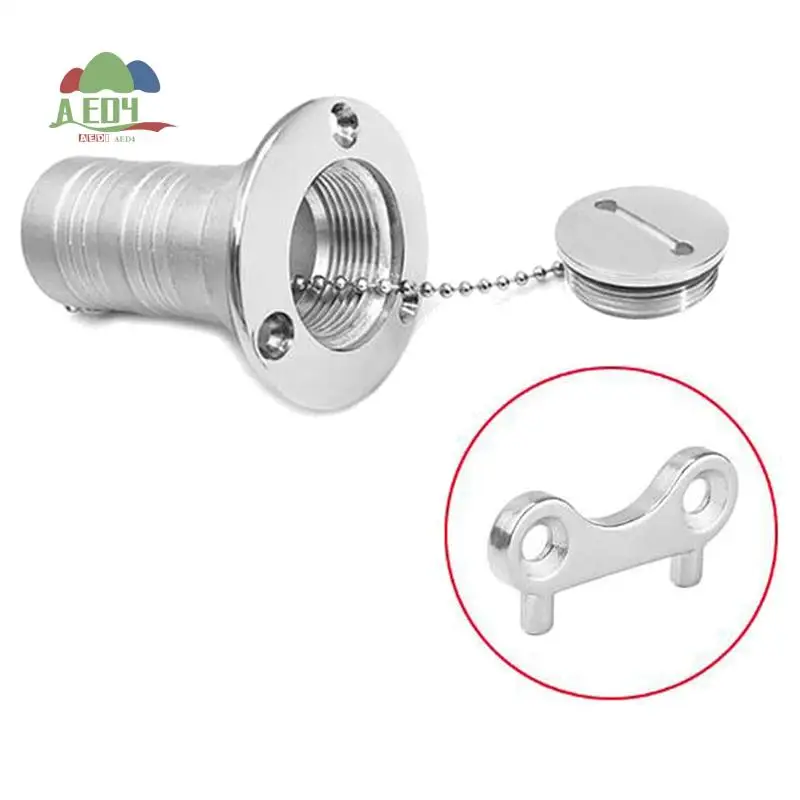 

AED4-2 шт., крышка бензобака для морской лодки, ключ из нержавеющей стали, газ, вода, топливный бак, наполнитель, инструмент для морской яхты, аксессуары для лодок