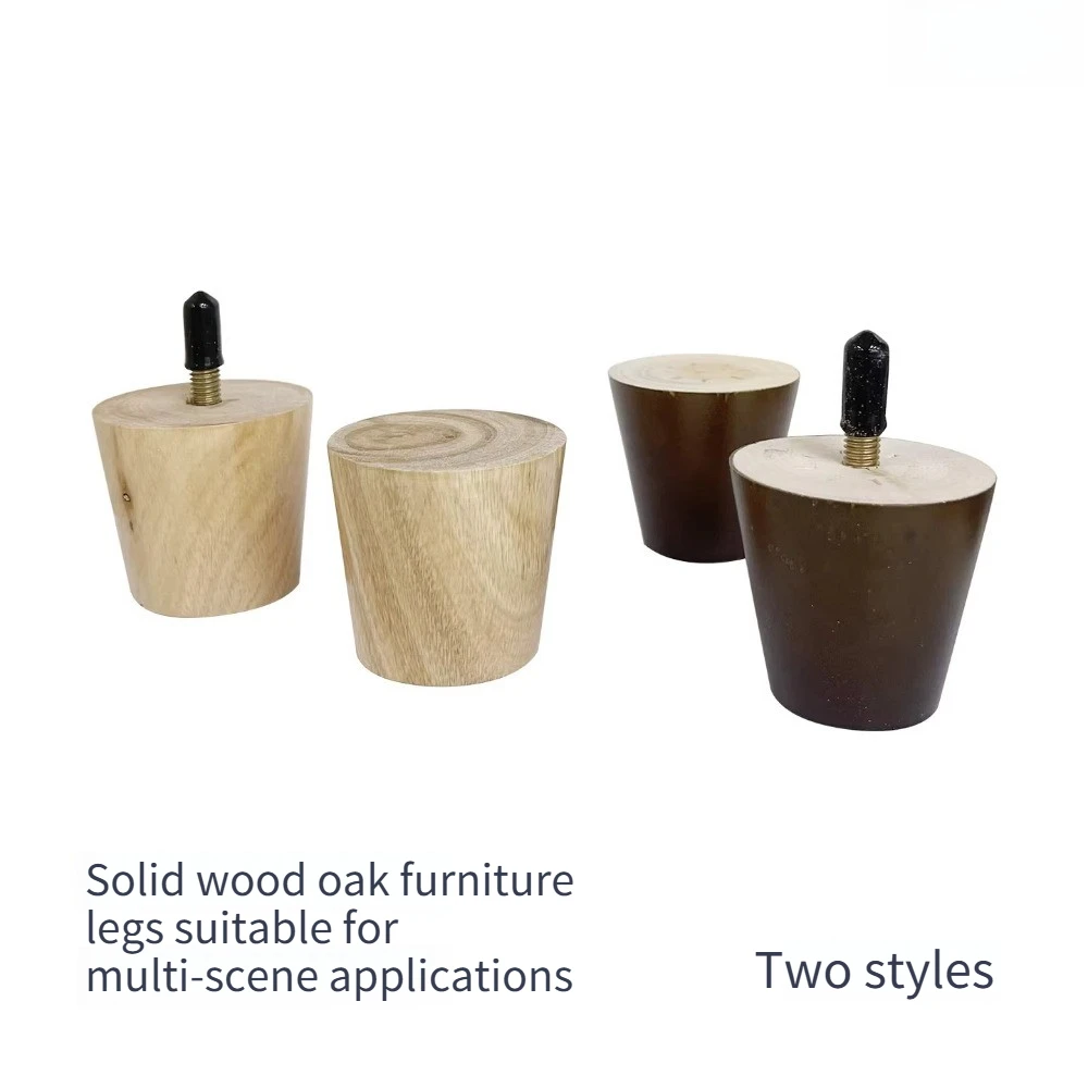Wooden Furniture with Raised Legs, Oak Coffee Table Feets Sofa Legs Coffee Table Legs, Shoe Cabinet with Raised Foot Pads