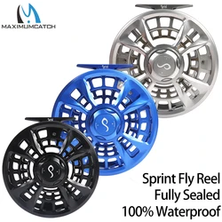 Maximumcatch SPRINT carrete de mosca sellado CNC arrastre suave