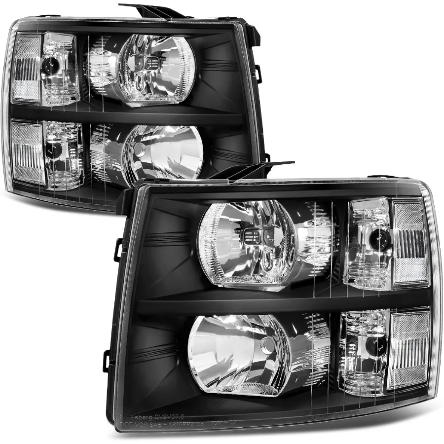 

Фара в сборе, совместимая с Chevy Silverado 1500 и 20072014, только модели Silverado 2500HD 3500HD 2007 года.