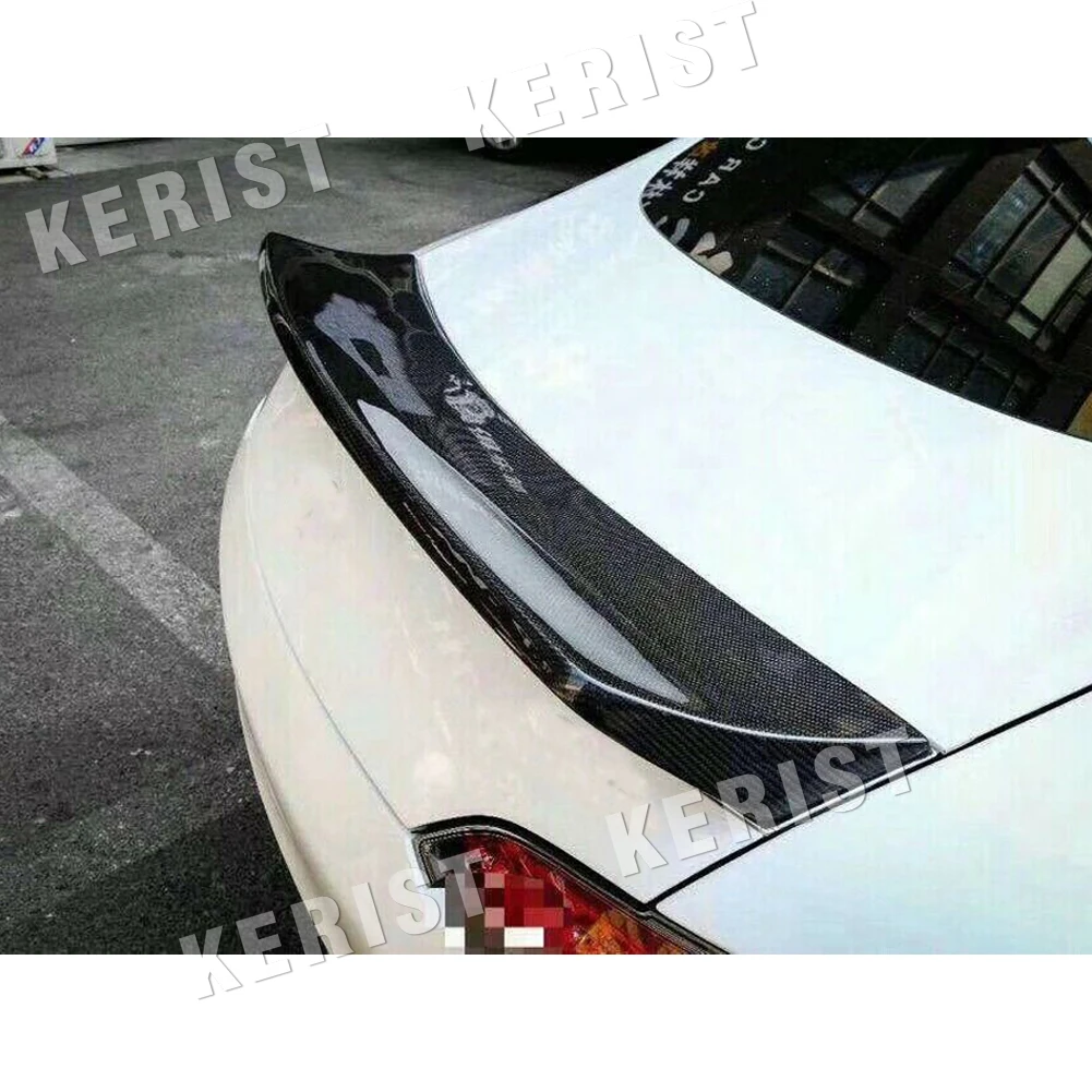 Carbon Fiber Rear Trunk Spoiler Splitter For Mercedes-Benz Amg Gt GTS Coupe 2018 2019 2020 2021