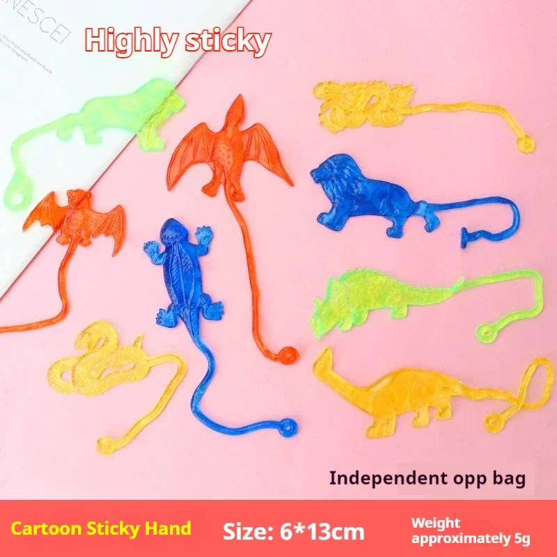 

Children'S Elastic Stretching Sticky Hand Toy Wall Climbing Creative Prank Small Toy Stress Relief Funny Hand Toy For Kids
