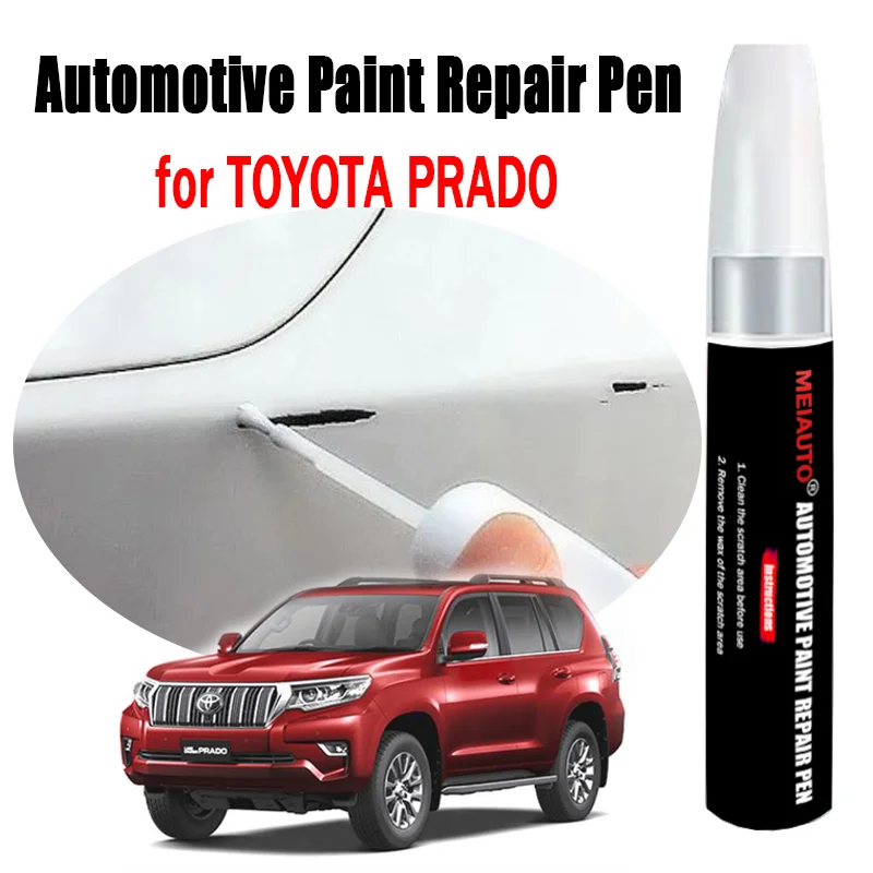 Automotive Paint Repair Pen for TOYOTA PRADO Touch-Up Pen Paint Scratch Remover Car Paint Care Accessories