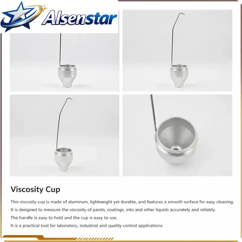 Portable DIN Cup Portable DIN 4/6 Ding Cup Diffuse Viscosity Cup Paint Liquid