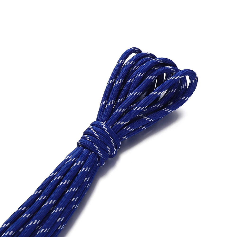 2-5Meter 5mm Kleurrijke multifunctionele handgeweven touw voor DIY Rugzak Hanger Telefoon Lanyard Craft Sieraden Maken Accessoires