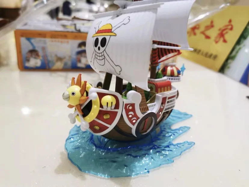 حار أنيمي قطعة واحدة البحرية القراصنة قارب ألف مشمس التماثيل تمثال بولي كلوريد الفينيل عمل الشكل جمع نموذج تجميعها لعبة السفينة #4