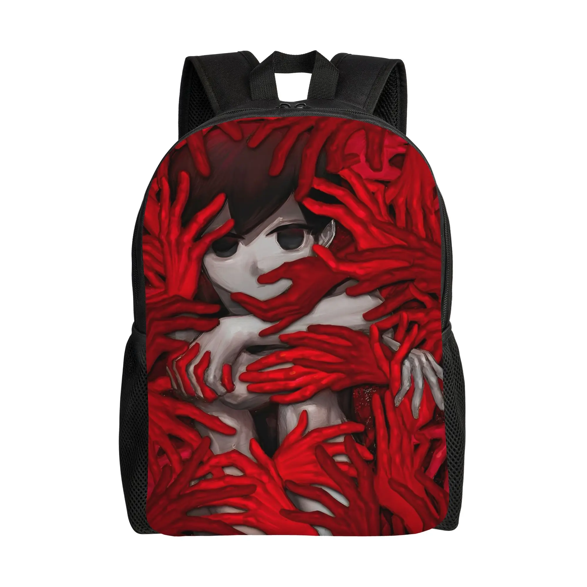

Game Sunny Omori Fanart Art Omori Game Backpack Sport Backpacks Women Men Casual School Bags Custom Durable Rucksack