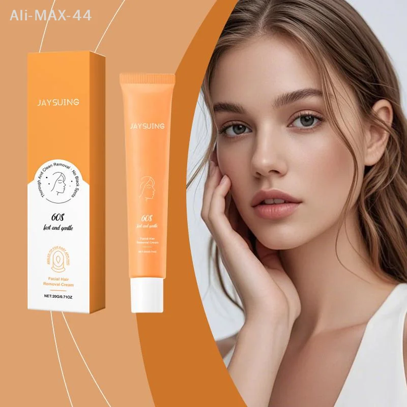 Jaysuing Women's Facial Hair Removal Cream Fast Gentle Skin Care Whitening Underarm Lip Clear Depilation Makeup Friendly